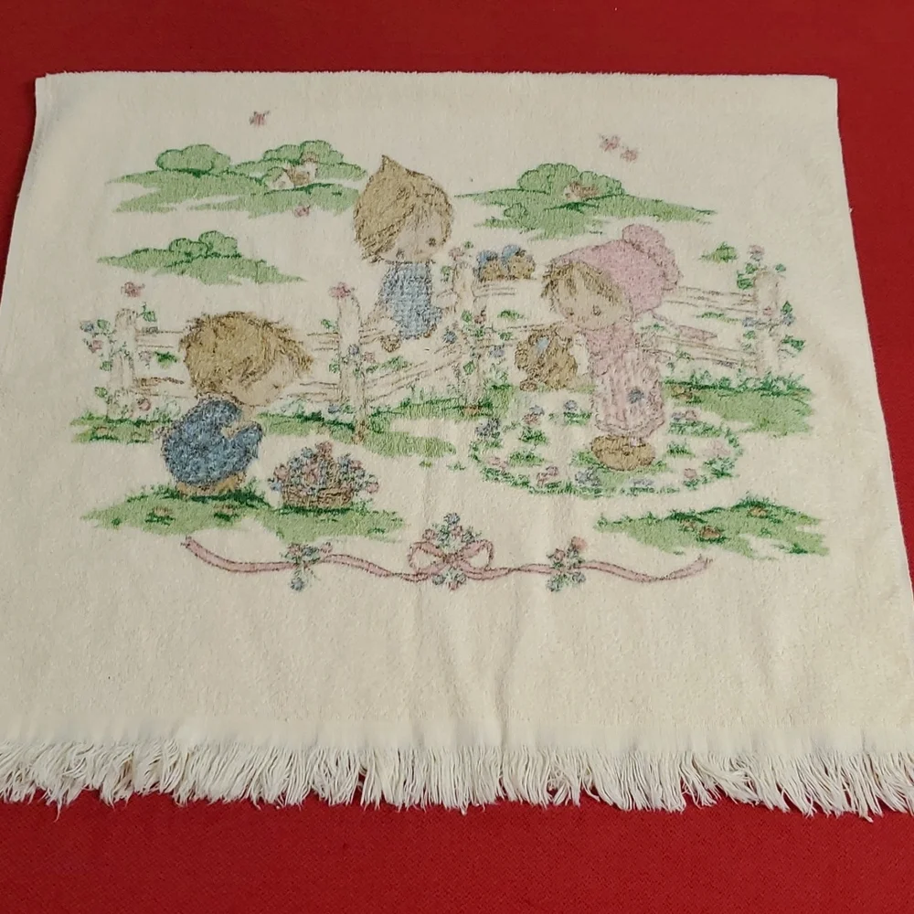 Betsey Clark Hallmark Martex 1977 bath towel VINTAGE approximately 22